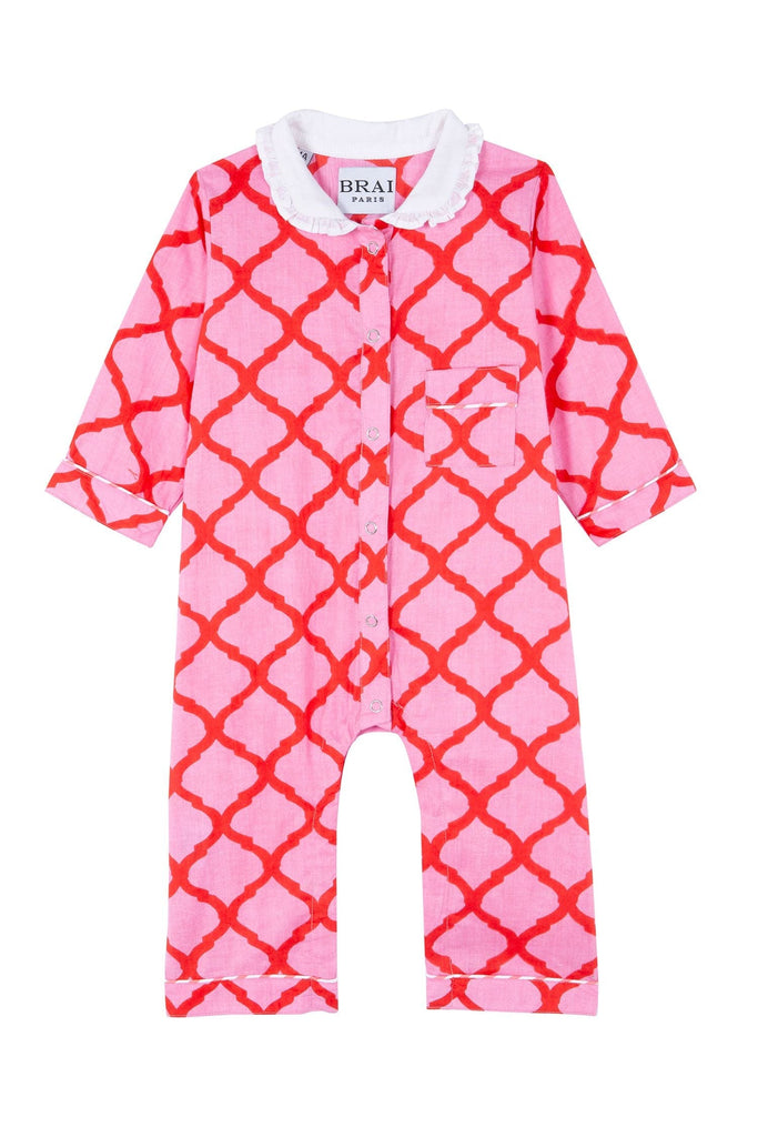 BRAI 6-12 mois Pyjama bébé Bibi Arabesque