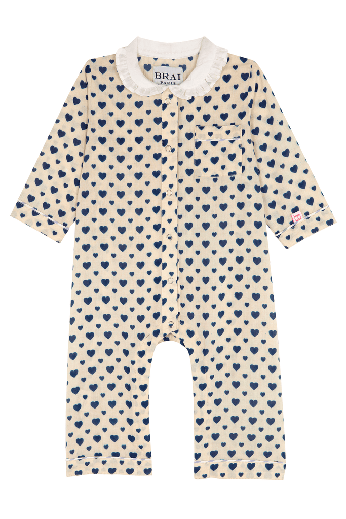 BRAI Pyjama bébé Bibi Dame de Cœur